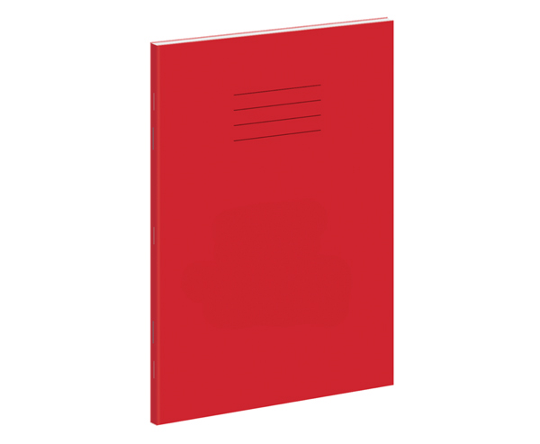 Picture of A4 10mm Ruled & Margin  Exercise Books
