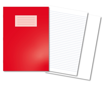 Picture of A4 8mm Ruled / Plain Alternate Oxford Exercise Books